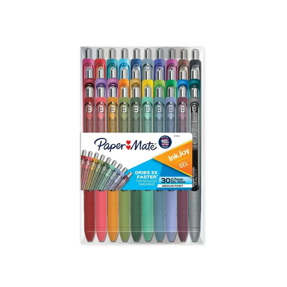 Paper Mate InkJoy 0.7mm Medium Tip Gel Pens 30-Pack: $27.99 Paper Mate InkJoy 0.7mm Medium Tip Gel Pens 30-Pack: $27.99