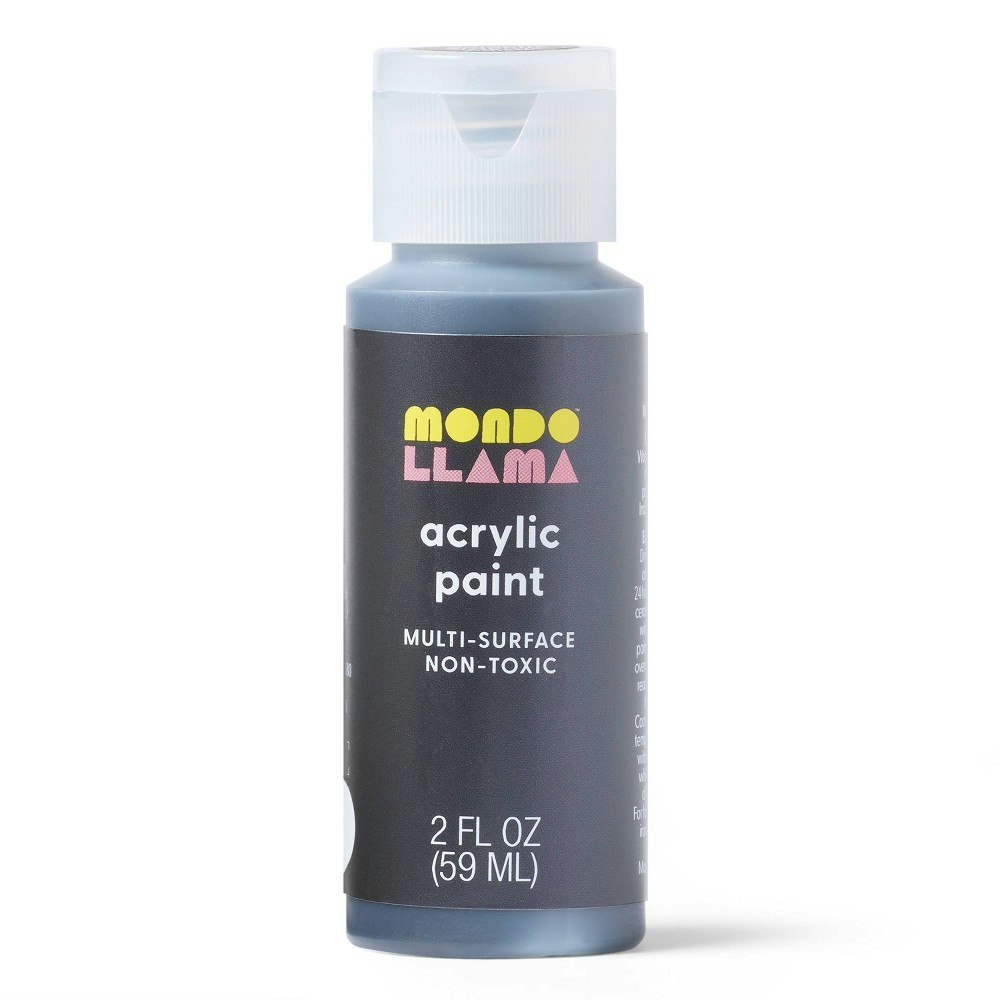 Mondo Llama 2oz Metallic Galactic Graphite Acrylic Paint: $1 Mondo Llama 2oz Metallic Galactic Graphite Acrylic Paint: $1