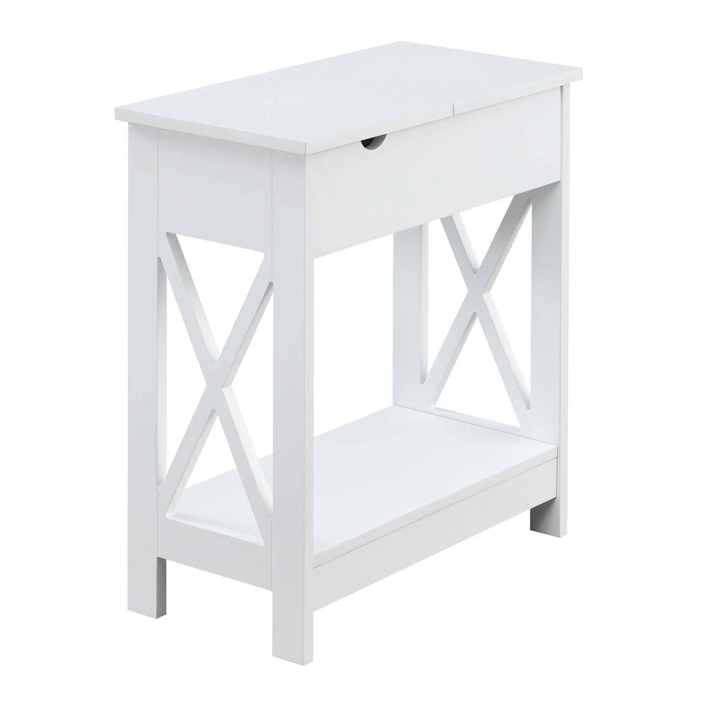 Breighton Home Oxford Flip Top End Table with Charging Station: $75.99 Breighton Home Oxford Flip Top End Table with Charging Station: $75.99