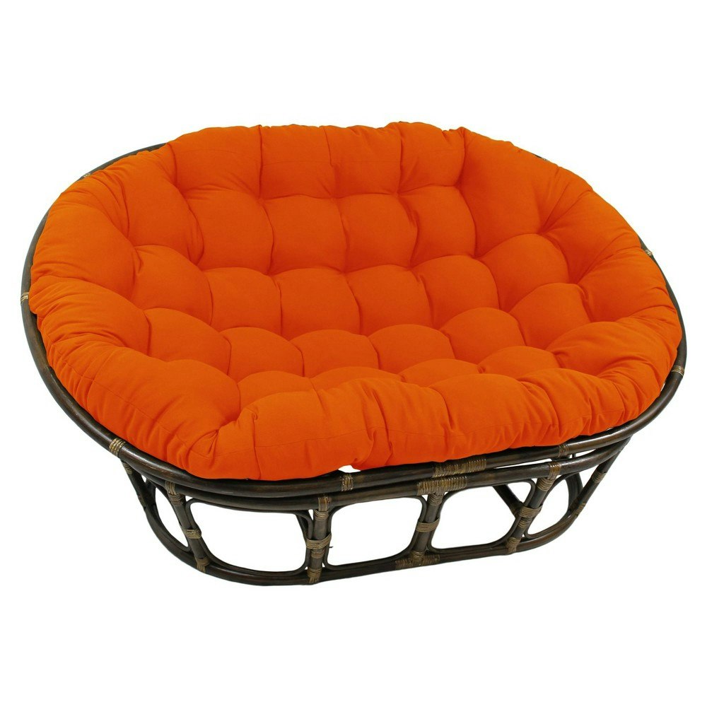 International Caravan 63" x 45" Double Papasan Chair with Twill Cushion: $422.99