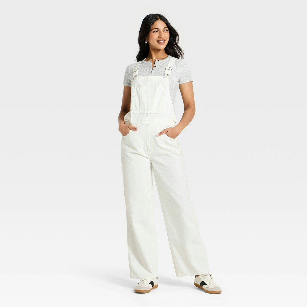 Universal Thread Women's Denim Chore Jumpsuit: $50 Universal Thread Women's Denim Chore Jumpsuit: $50