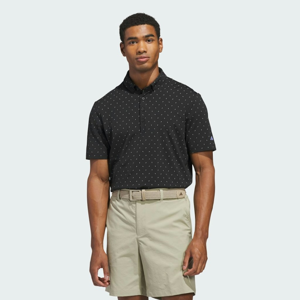 Ultimate365+ Micro Print Polo Shirt: $68 Ultimate365+ Micro Print Polo Shirt: $68