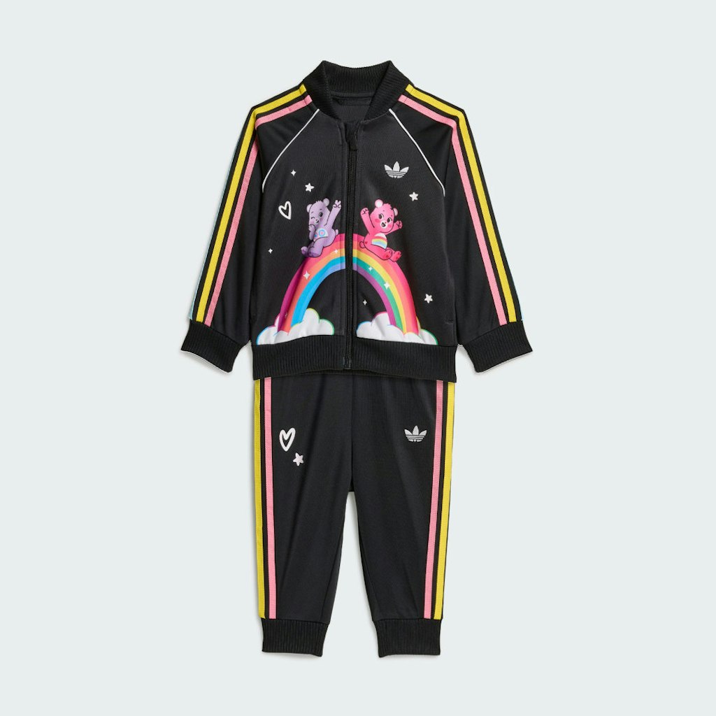 Adidas Care Bears SST Sweatsuit: $65 Adidas Care Bears SST Sweatsuit: $65