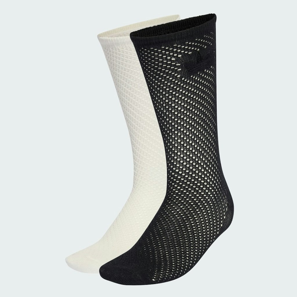 Crochet Crew Socks 2-Pack: $20 Crochet Crew Socks 2-Pack: $20