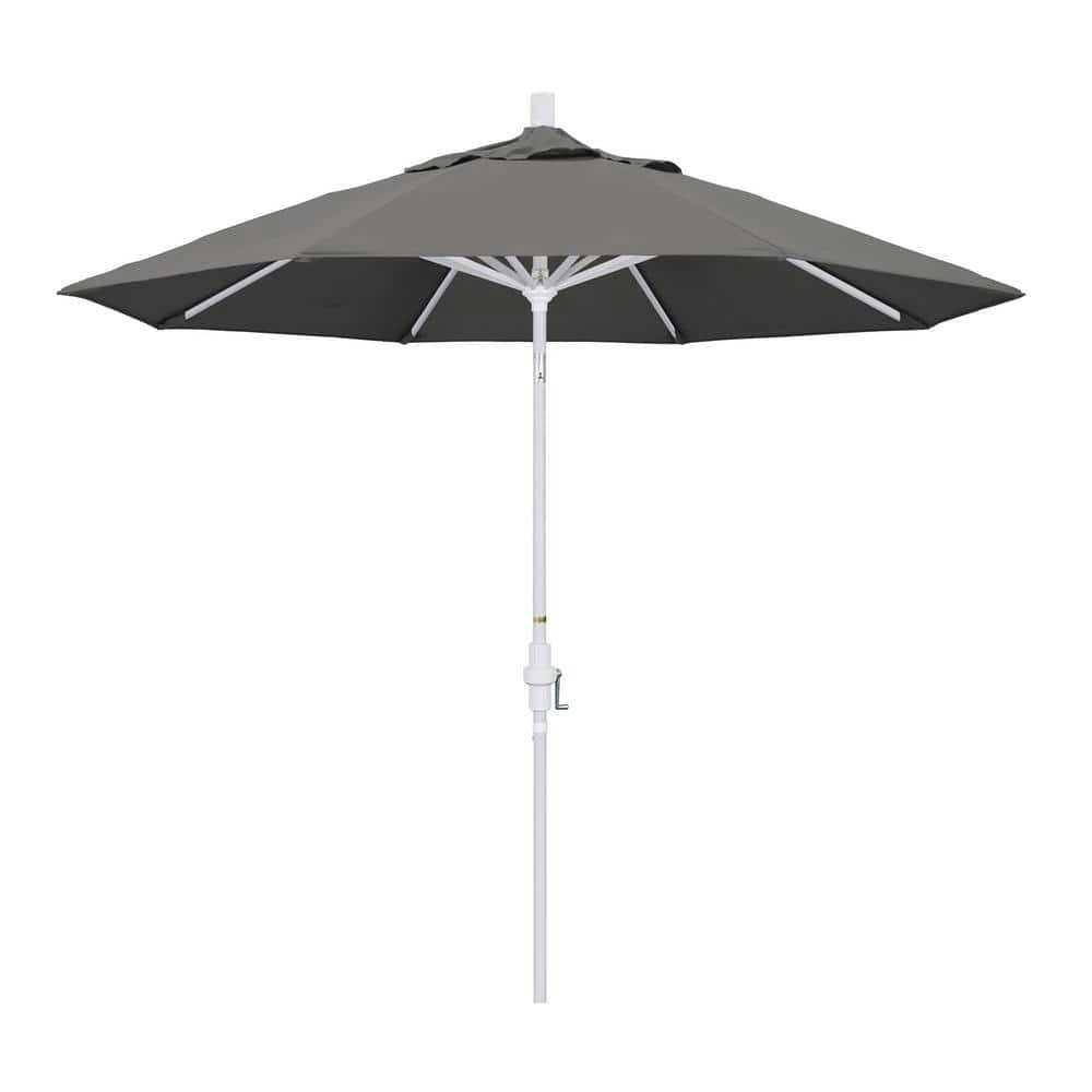 9-Foot Aluminum Tilt Crank Patio Market Umbrella: $296.66
