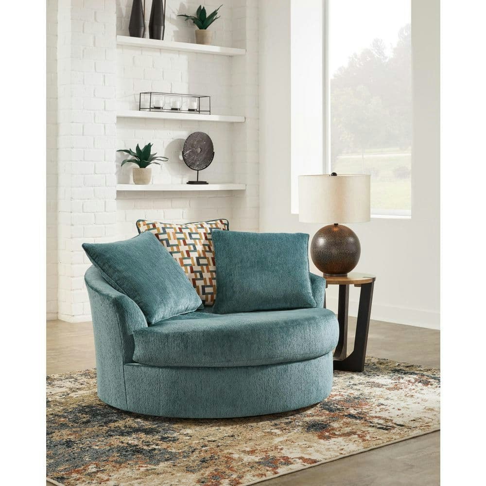 Laylabrook Polyester Barrel Swivel Chair: $686.57 Laylabrook Polyester Barrel Swivel Chair: $686.57