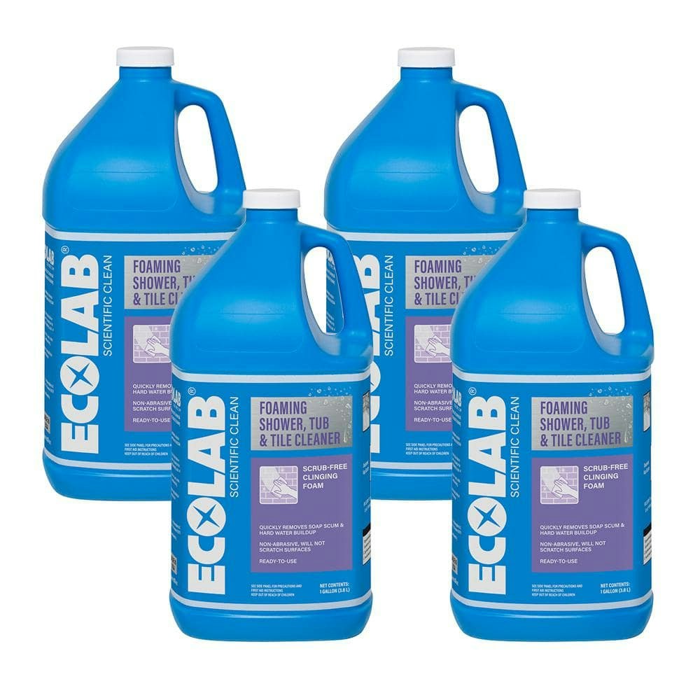 Foaming Shower, Tub and Tile Cleaner 1-Gallon 4-Pack: $39.46 Foaming Shower, Tub and Tile Cleaner 1-Gallon 4-Pack: $39.46
