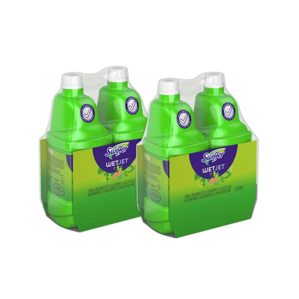 Swiffer WetJet Multi-Purpose Floor Cleaner 42-oz. Refill 4-Pack: $26.48