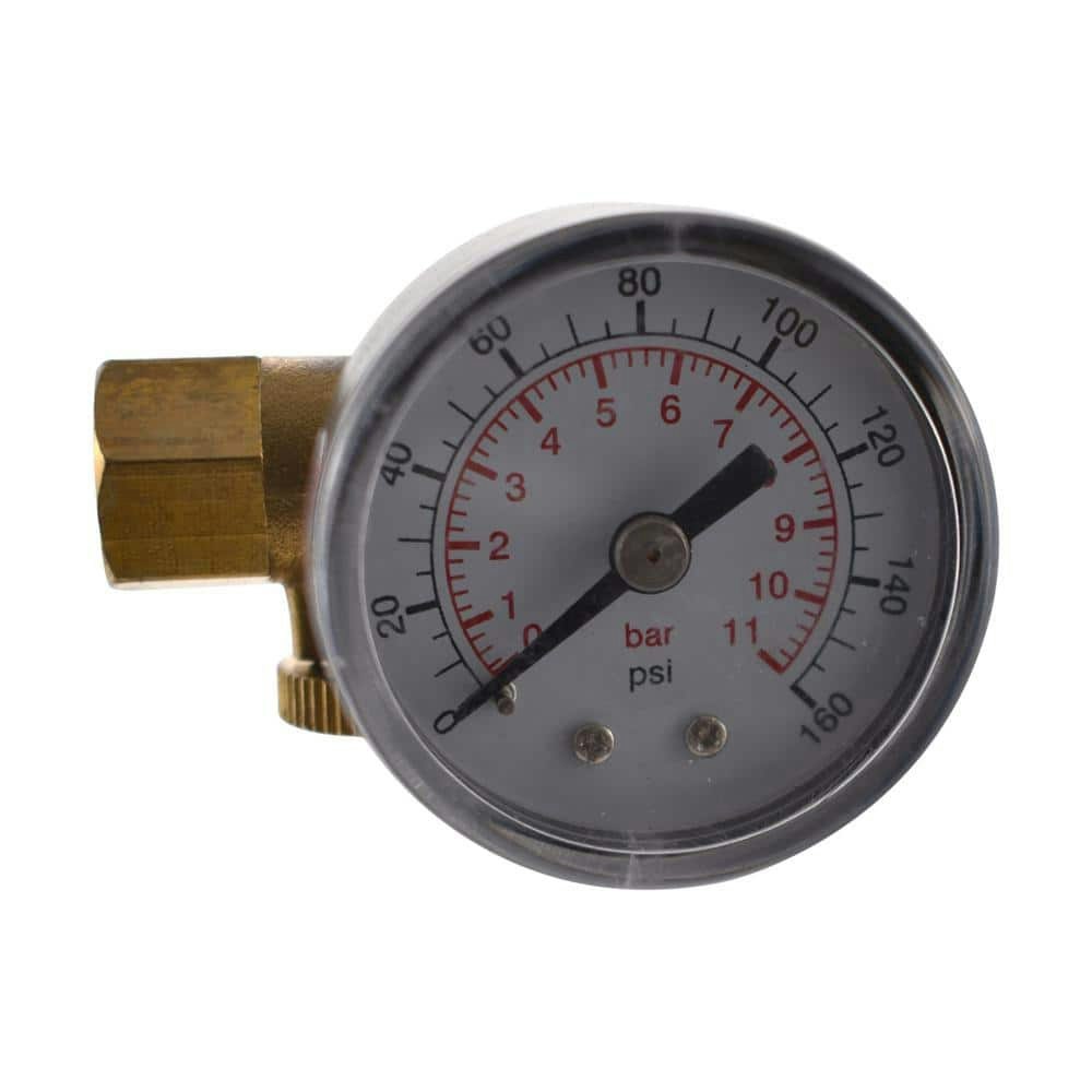 1/4-Inch In-Line Air Adjustment Valve with Gauge: $21.48 1/4-Inch In-Line Air Adjustment Valve with Gauge: $21.48