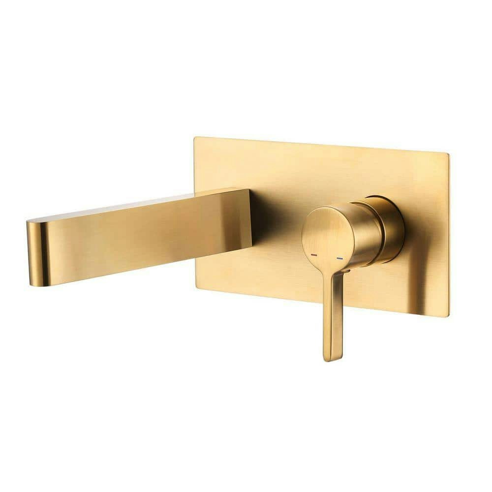 Wall Mounted Single Handle Bathroom Sink Faucet: $109.99 Wall Mounted Single Handle Bathroom Sink Faucet: $109.99