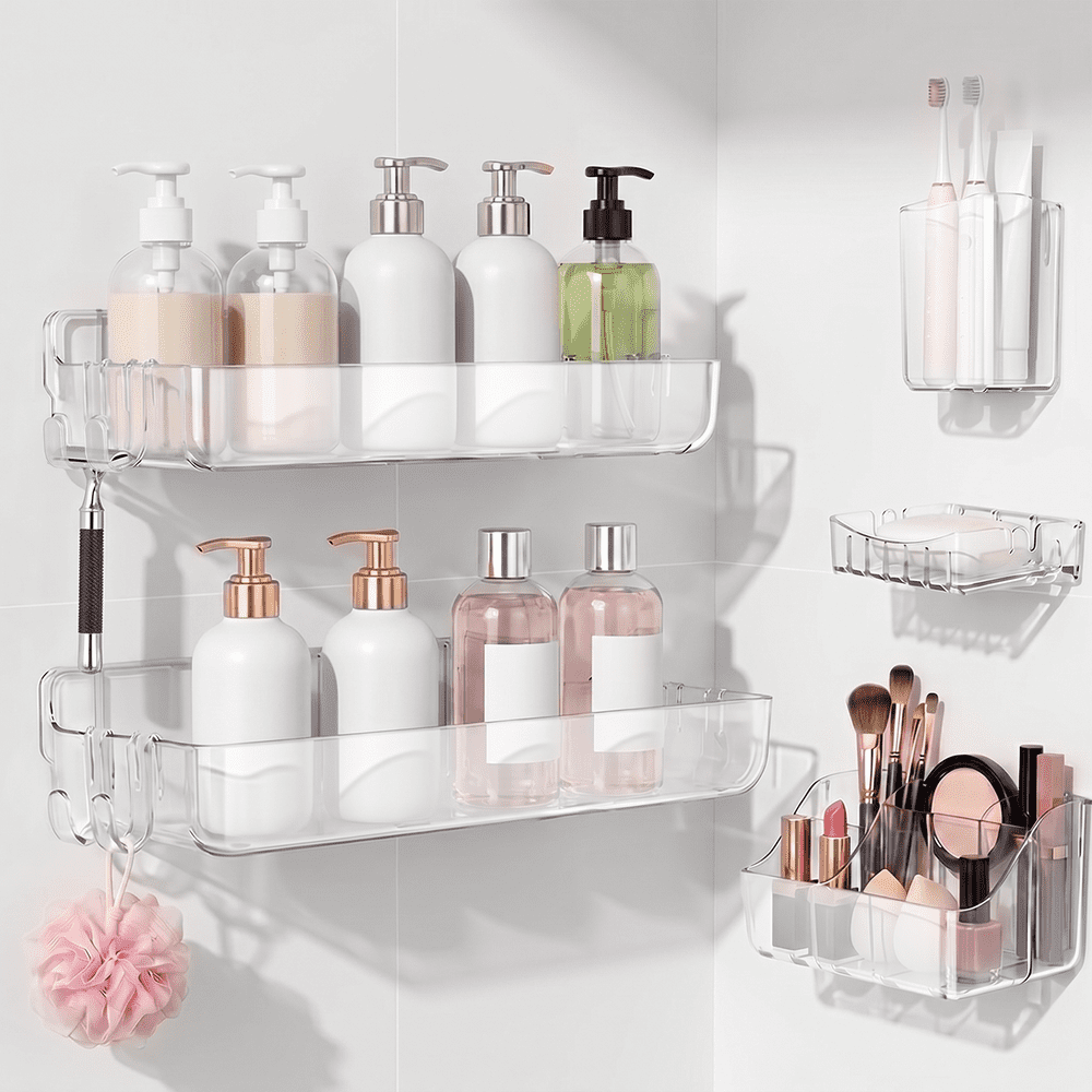 Adhesive Shower Caddy 5-Pack: $15.29 Adhesive Shower Caddy 5-Pack: $15.29