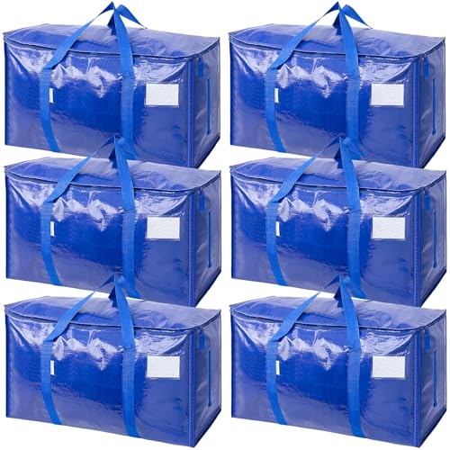 Ticonn Extra Large Moving Bags 6-Pack: $16.06