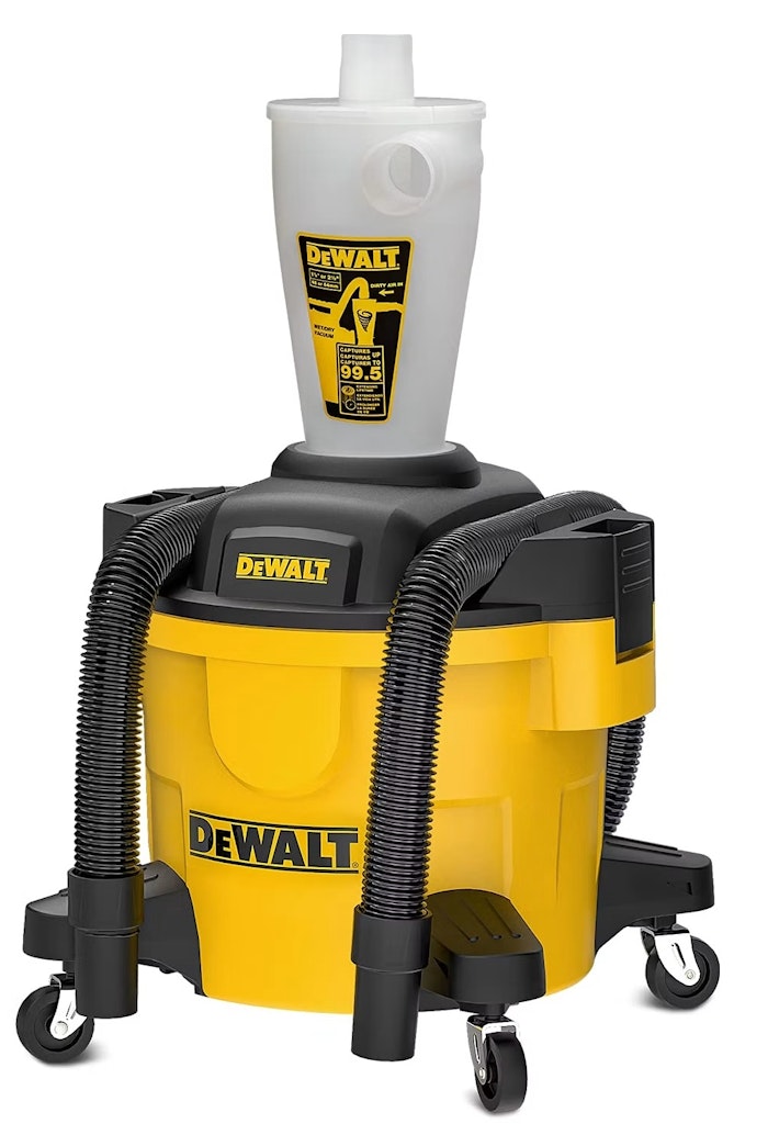 DeWalt Dust Separator w/ 6-Gallon Dust Collector: $81