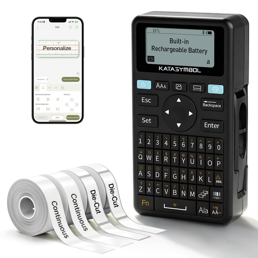 Supvan E11 Bluetooth Label Maker: $18 w/ Prime