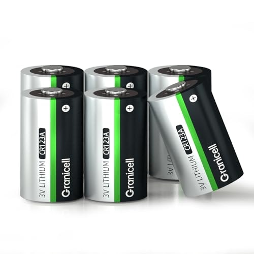 Granicell CR123A 3V Lithium Battery 6-Pack: $4.99