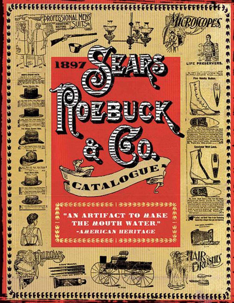 1897 Sears, Roebuck & Co. Catalogue Book: $14
