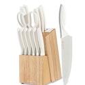 15-Piece Kitchen Knife Block Set for $30 + free shipping