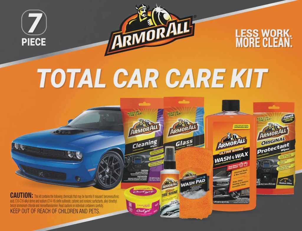 Armor All Car Care Kit 7-Count Liquid Car Exterior Cleaner: 2 for $19 