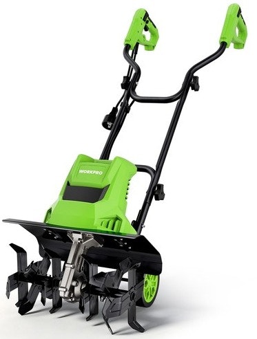 WorkPro 12.5A Corded Electric Tiller Cultivator: $63 WorkPro 12.5A Corded Electric Tiller Cultivator: $63