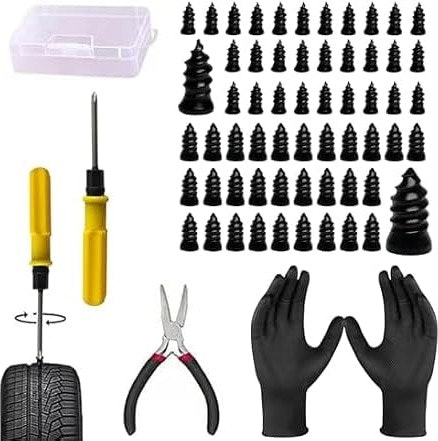 Vipfit 40-Piece Tire Repair Nail Kit: $6.99