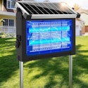 Solar Powered Waterproof Bug Zapper for $30 + free shipping w/ Prime