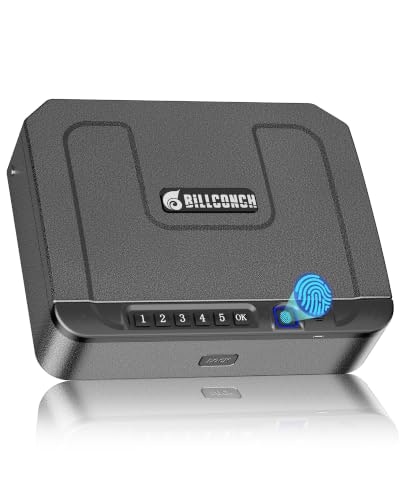 Billconch Safe with Fingerprint and Keypad: $39.99 Billconch Safe with Fingerprint and Keypad: $39.99