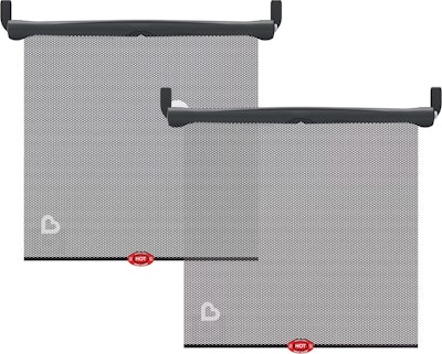 Munchkin Brica Sun Safety Car Window Roller Shade 2-Pack for $12 + free shipping w/ Prime