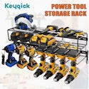 Double-Layer Wall-Mounted Power Tool Storage Rack for $16 + free shipping