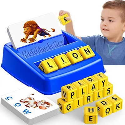 Matching Letter Kids Educational Game for $8 + free shipping w/ Prime