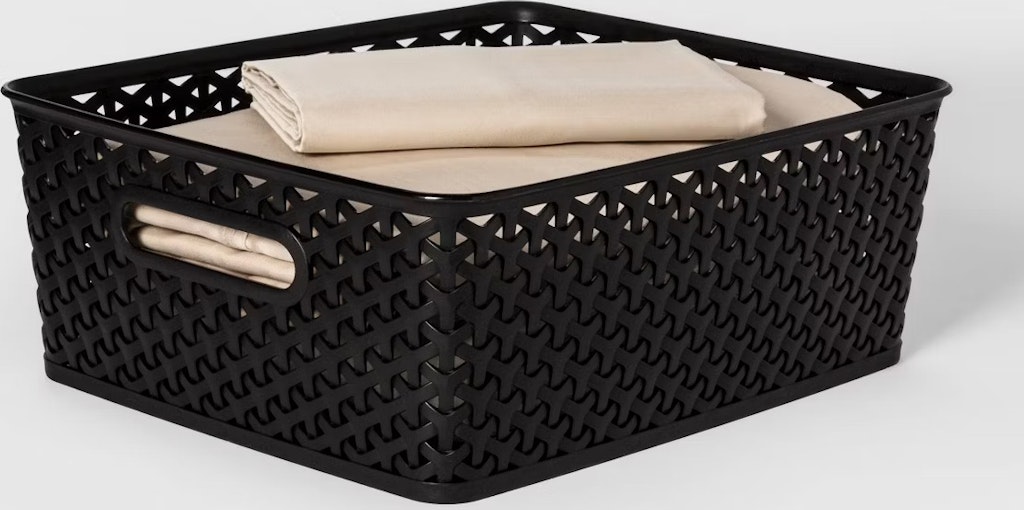 Brightroom Y-Weave Medium Decorative Storage Basket: $3.60 Brightroom Y-Weave Medium Decorative Storage Basket: $3.60