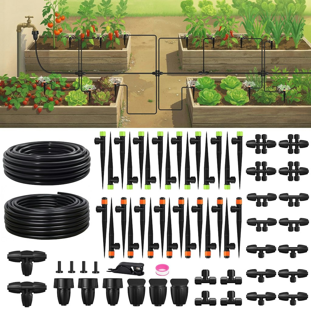 RainPoint Quick-Connect Drip Irrigation System Kit: $47 RainPoint Quick-Connect Drip Irrigation System Kit: $47