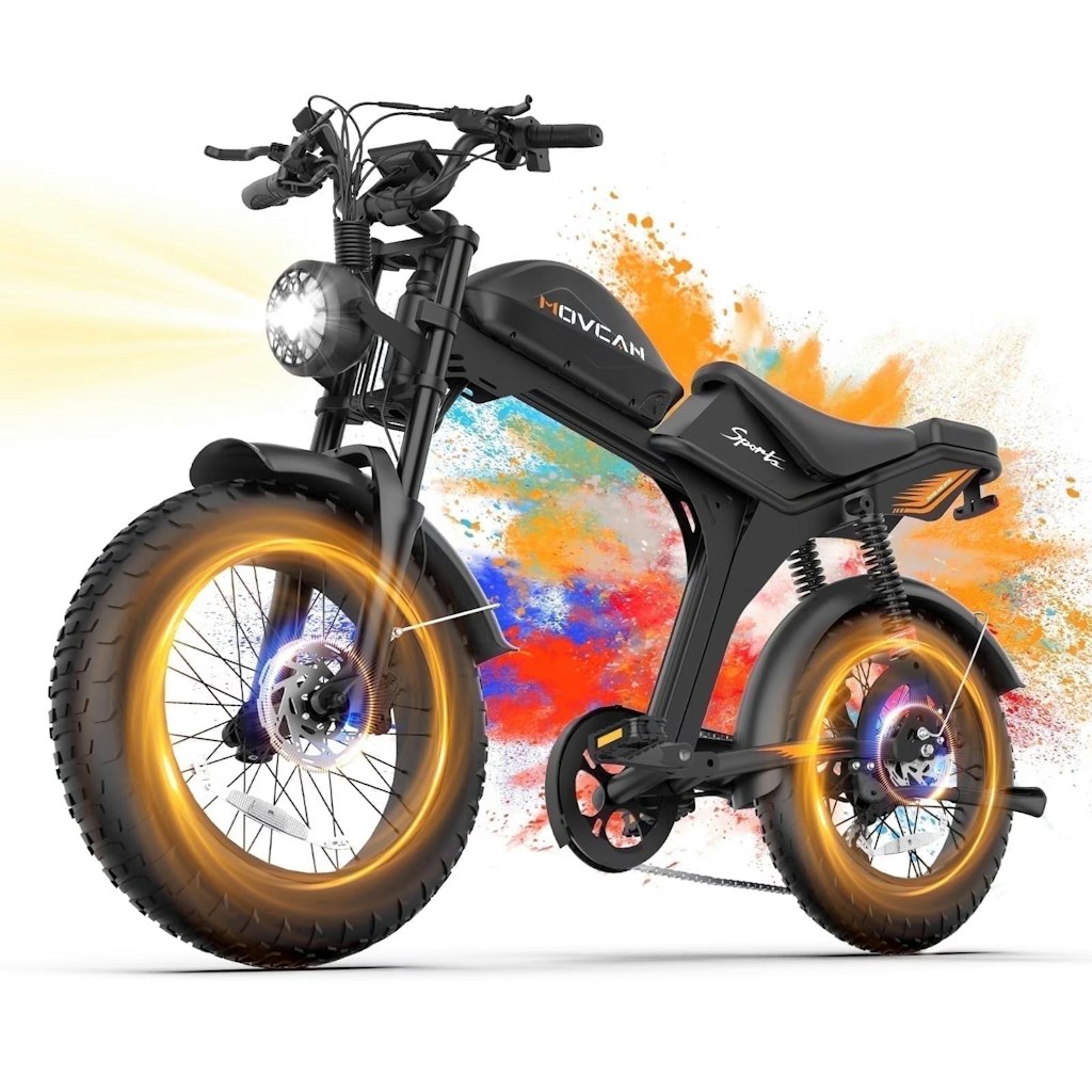 Movcan V70 2500W 20" Fat Tire Electric Mountain Bike: $699 Movcan V70 2500W 20" Fat Tire Electric Mountain Bike: $699