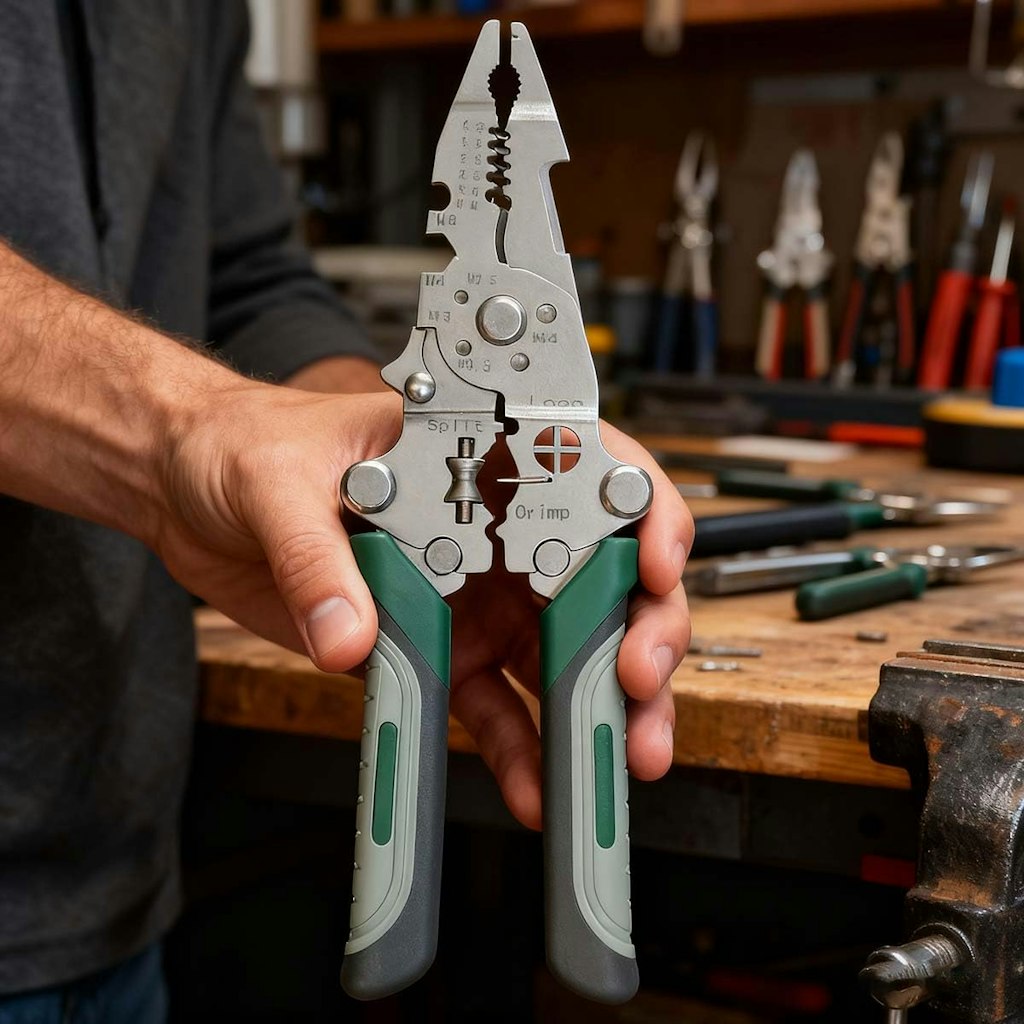 12-in-1 Foldable Wire Stripper & Cable Cutter Tool: $4.32 12-in-1 Foldable Wire Stripper & Cable Cutter Tool: $4.32