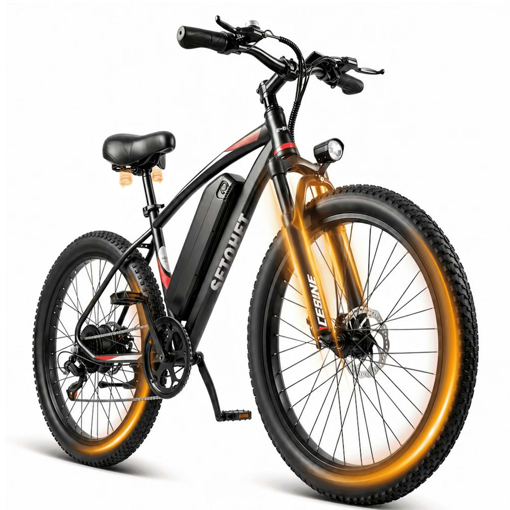 Setohet 1,200W 26" Electric Bike: $310 Setohet 1,200W 26" Electric Bike: $310