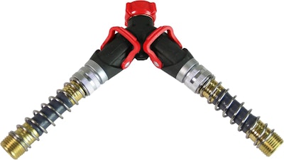Chapin Deluxe 2-Way Shutoff Garden Hose Connector for $14 + free shipping w/ Prime