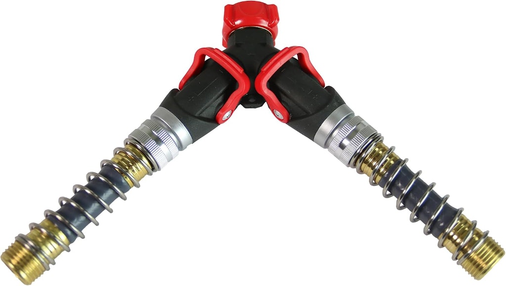 Chapin Deluxe 2-Way Shutoff Garden Hose Connector: $14