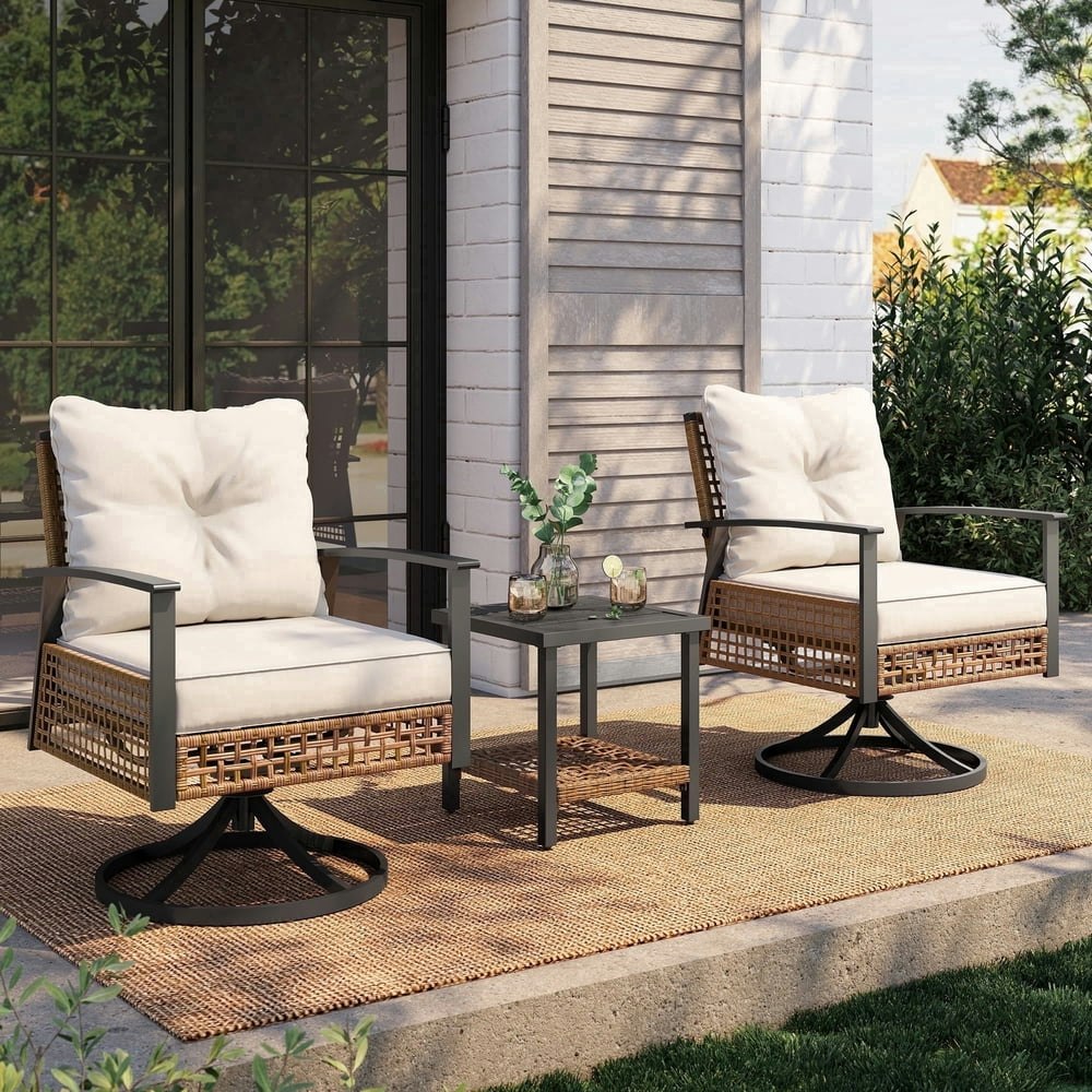 Lausaint Home 3-Piece Patio Furniture Set: $189.98