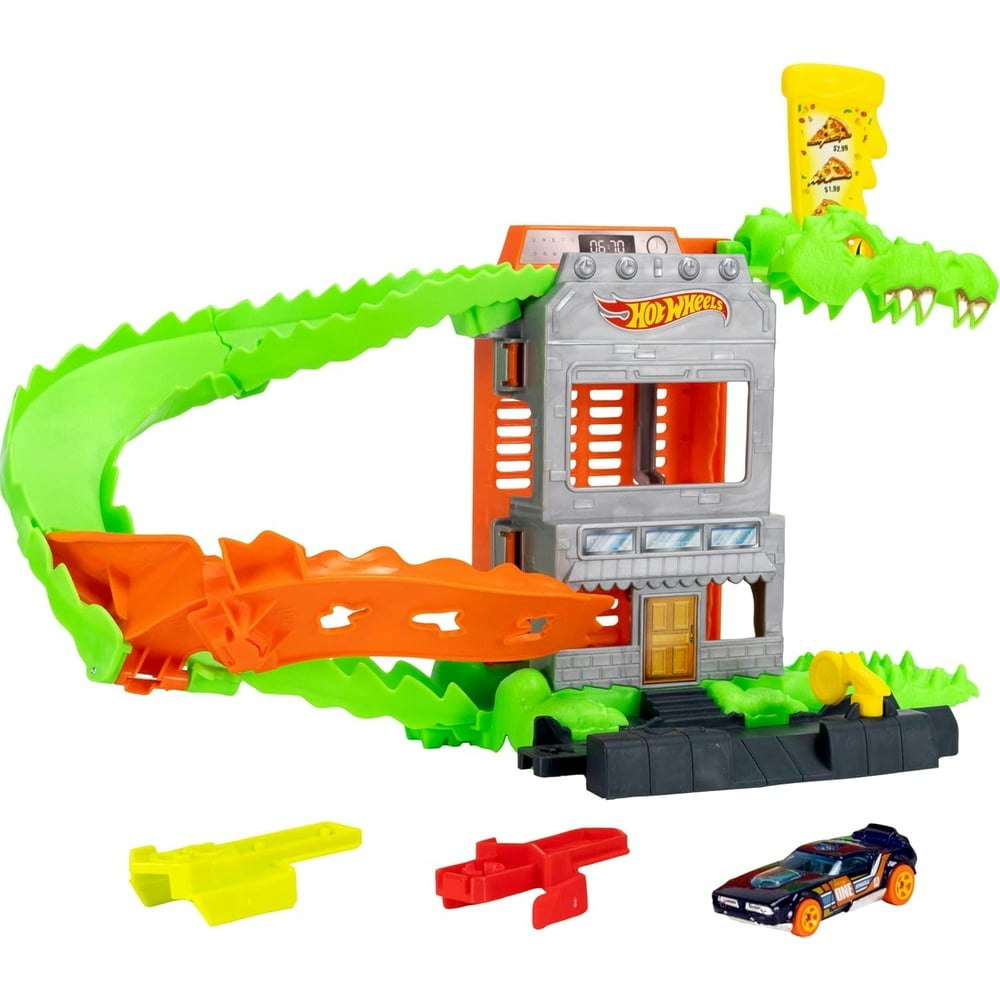 Hot Wheels City Croc Pizza Attack Playset: $26.59 Hot Wheels City Croc Pizza Attack Playset: $26.59