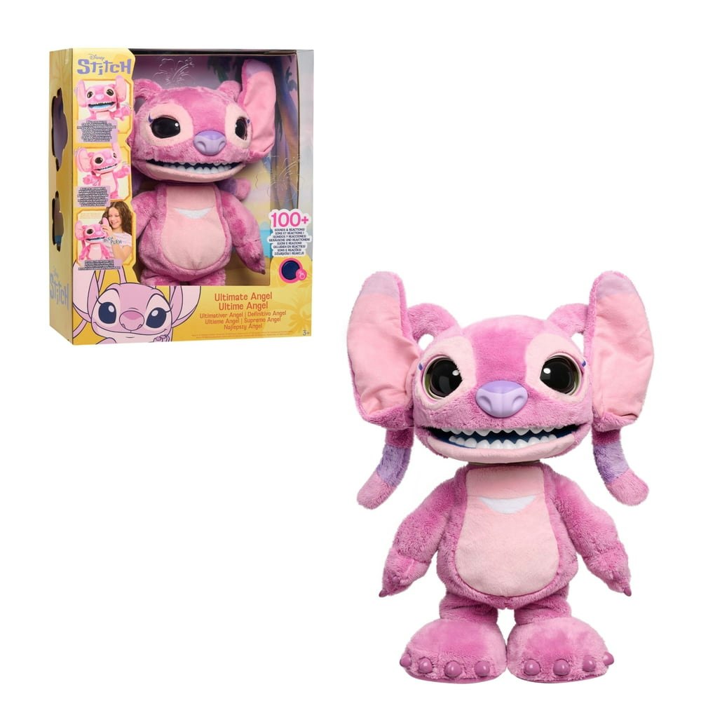 Disney Stitch Ultimate Angel 17-inch Interactive Plush Toy: $38.69 Disney Stitch Ultimate Angel 17-inch Interactive Plush Toy: $38.69