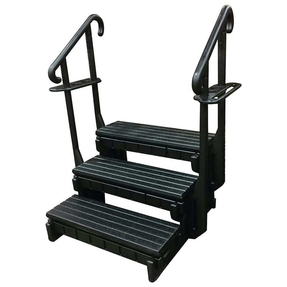 Confer Plastics 36-Inch Signature Spa Step with Handrails: $424.99 Confer Plastics 36-Inch Signature Spa Step with Handrails: $424.99