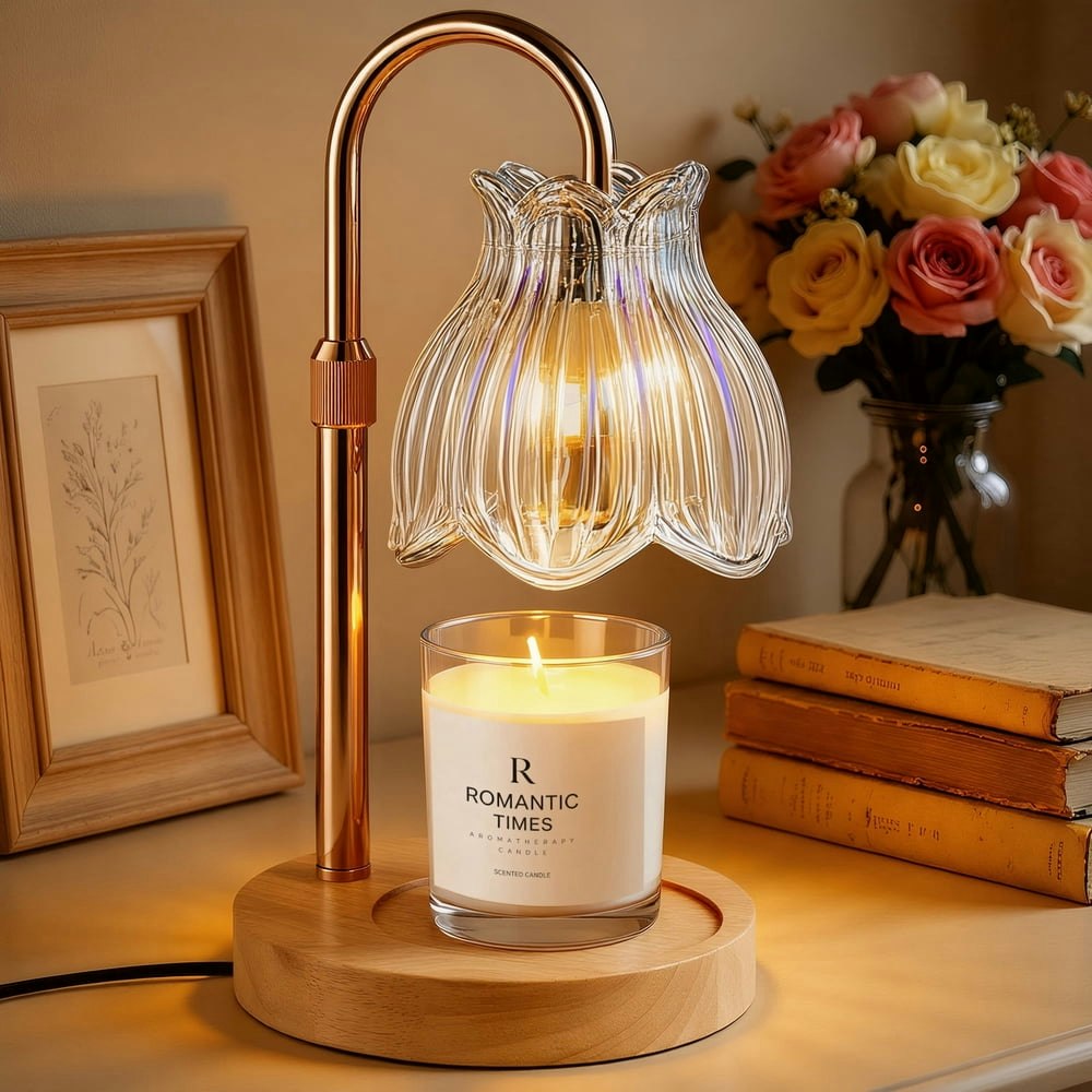 Maliowa Candle Warmer Lamp with Timer and Dimmer: $23.99 Maliowa Candle Warmer Lamp with Timer and Dimmer: $23.99