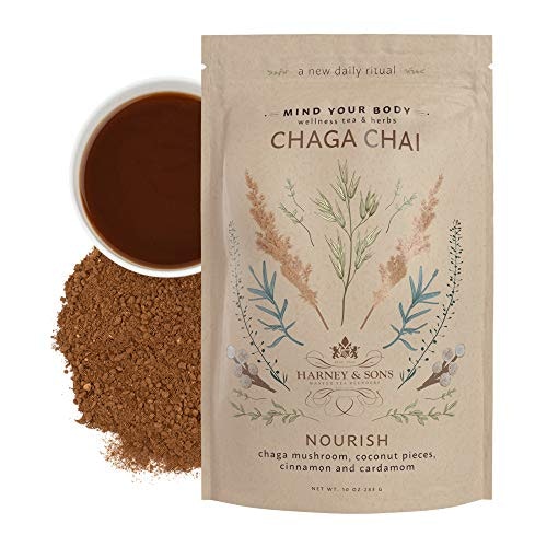 Harney & Sons Chaga Chai Wellness Blend 10-Ounce: $24.75 Harney & Sons Chaga Chai Wellness Blend 10-Ounce: $24.75