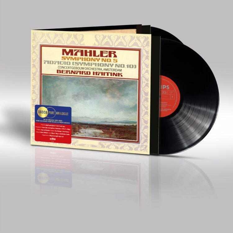 Bernard Haitink Concertgebouworkest Mahler Symphony 5 and Adagio from 10 Vinyl: $53.86 Bernard Haitink Concertgebouworkest Mahler Symphony 5 and Adagio from 10 Vinyl: $53.86