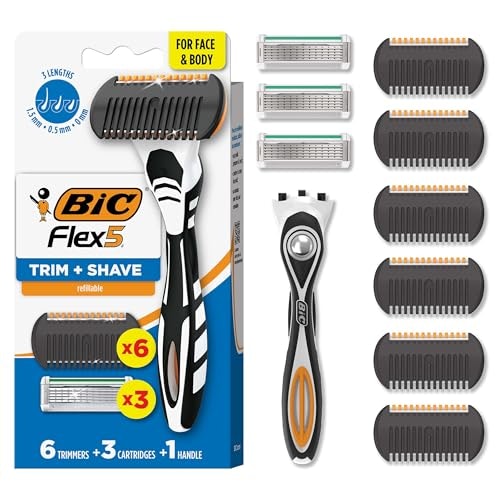 Bic Flex 5 Trim and Shave Grooming Kit: $8.78