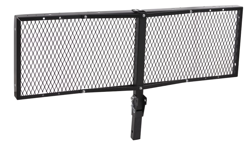 Hyper Tough 2" Folding Hitch-Mounted Cargo Carrier: $72 Hyper Tough 2" Folding Hitch-Mounted Cargo Carrier: $72
