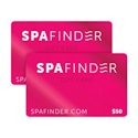 Two $50 Spafinder Gift Cards for $80 + email delivery