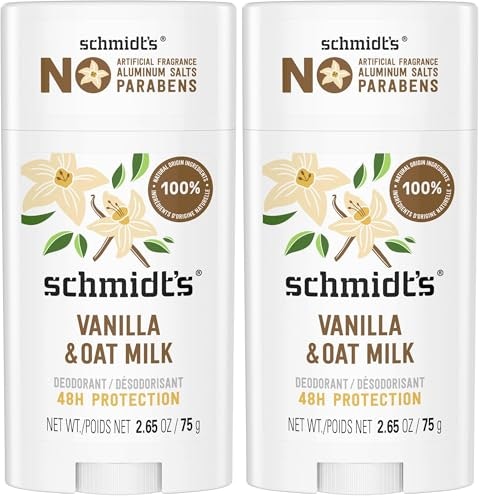 Schmidt's Vanilla & Oat Milk Deodorant 2-Pack: $12.54 Schmidt's Vanilla & Oat Milk Deodorant 2-Pack: $12.54