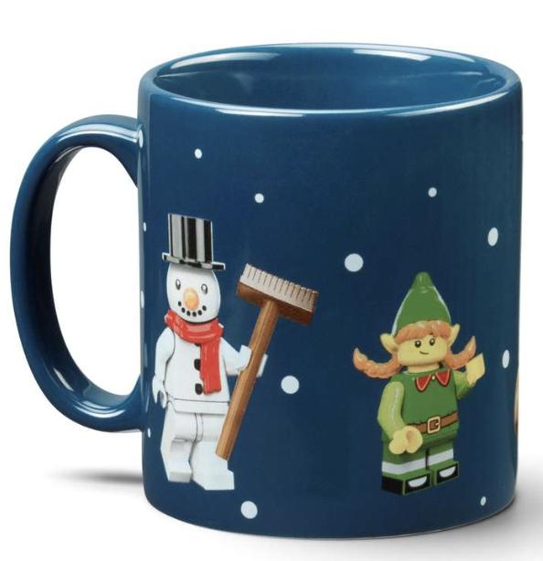 LEGO Minifigures Christmas Ceramic Mug: $5.99