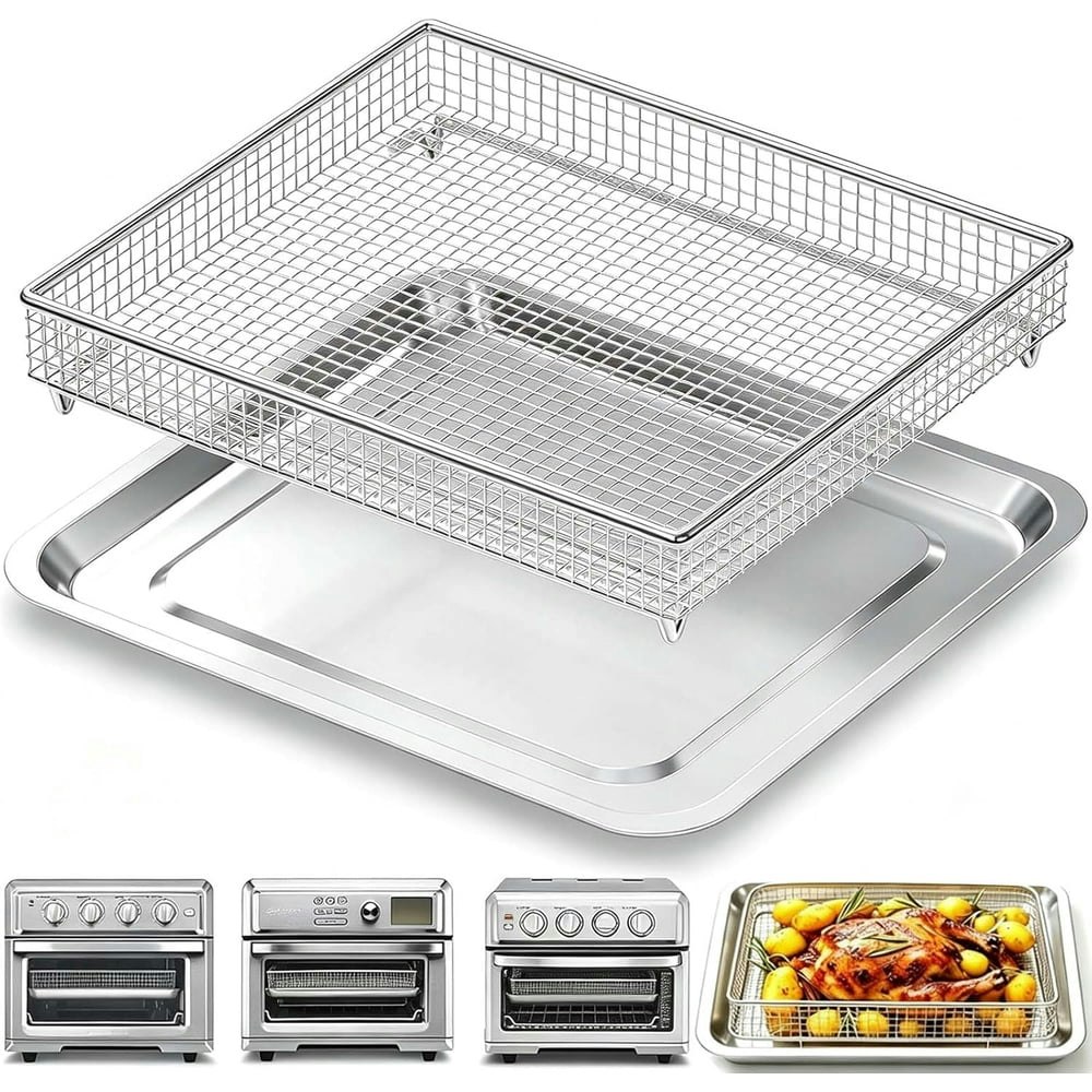 Cuisinart TOA-60/TOA-65/TOA-70 Air Fryer Replacement Tray and Mesh Basket: $28.98 Cuisinart TOA-60/TOA-65/TOA-70 Air Fryer Replacement Tray and Mesh Basket: $28.98