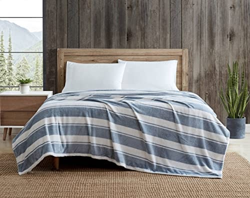 Eddie Bauer Twin Size Plush Striped Blanket: $27.99 Eddie Bauer Twin Size Plush Striped Blanket: $27.99